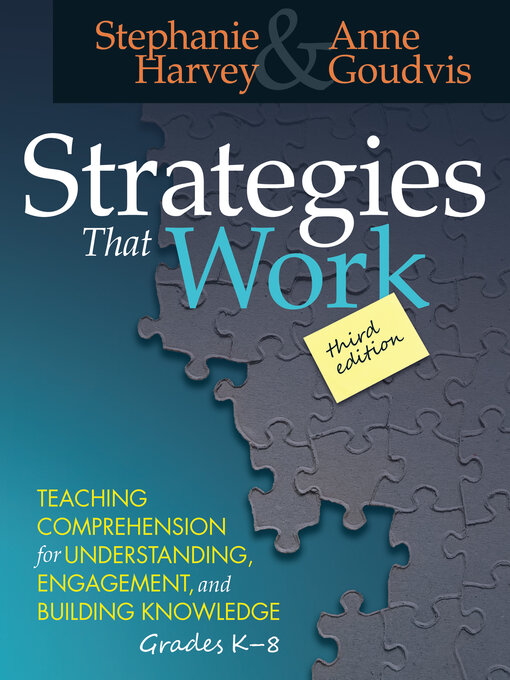 Title details for Strategies That Work by Stephanie Harvey - Available